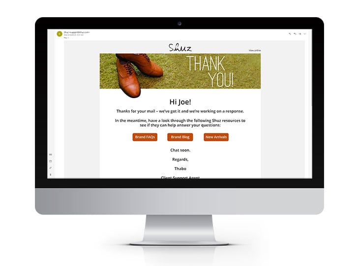 Marketing automation with quick-response emails
