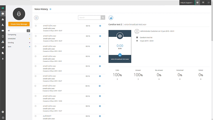 Voice broadcast launch GIF