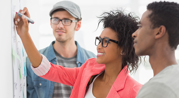 How to Map Your Customer Journey | People working on white board | Content Marketing Strategy: How to Maximise Your Digital Content to Grow Your Business | Everlytic