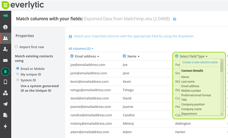 How to Move Your Mailchimp Email Database to Everlytic