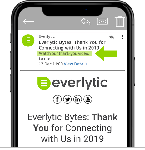 Email subject line on mobile