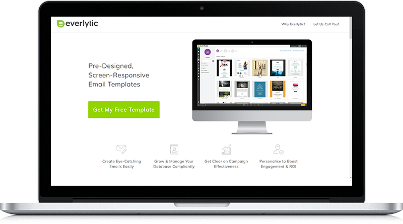 Convert More Clients with These 6 Call-to-Action Tips | Everlytic | Email marketing | Marketing automation | Email templates on a screen