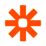 A logo of Zapier.