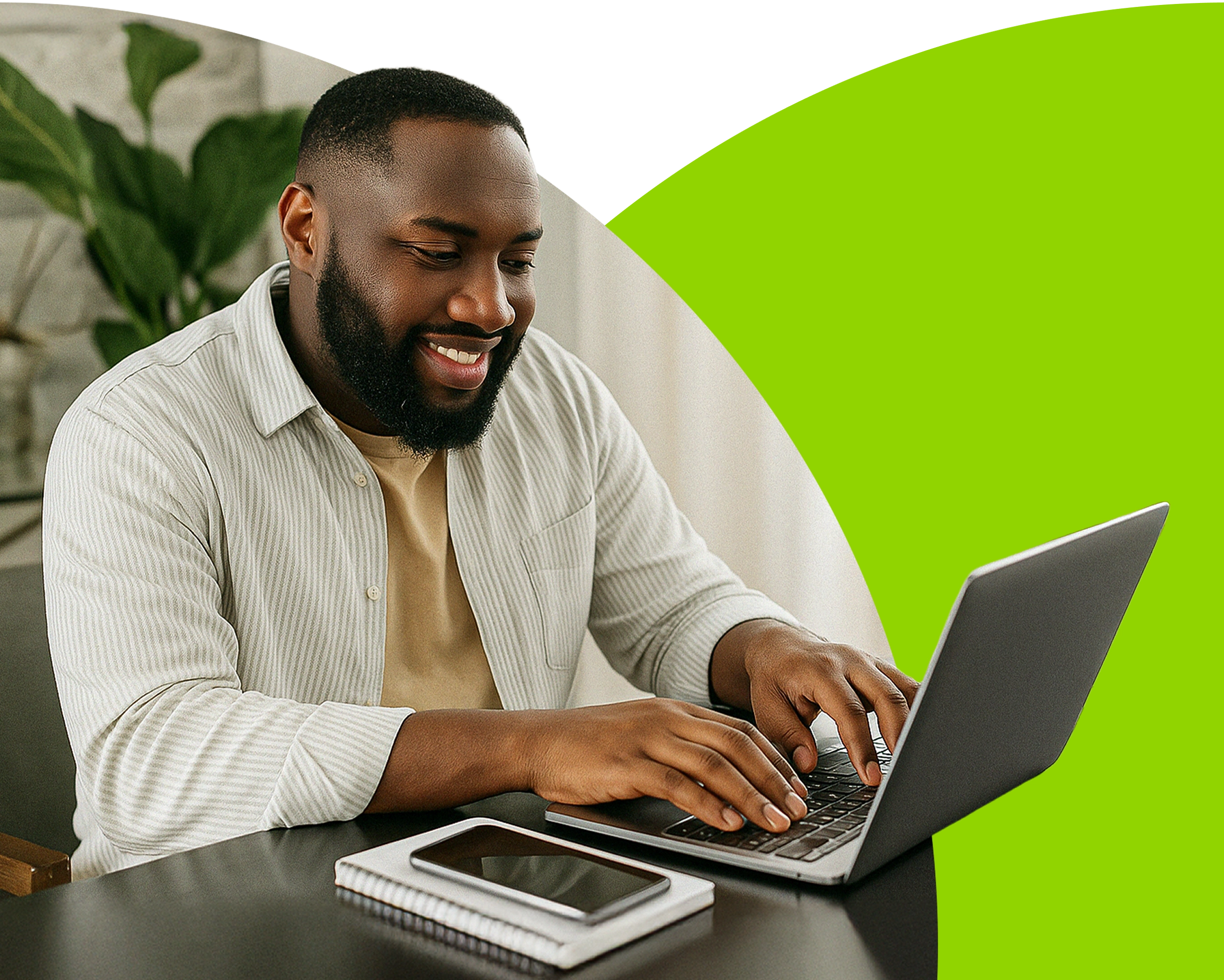 person looking and working on their laptop and looking at email marketing results