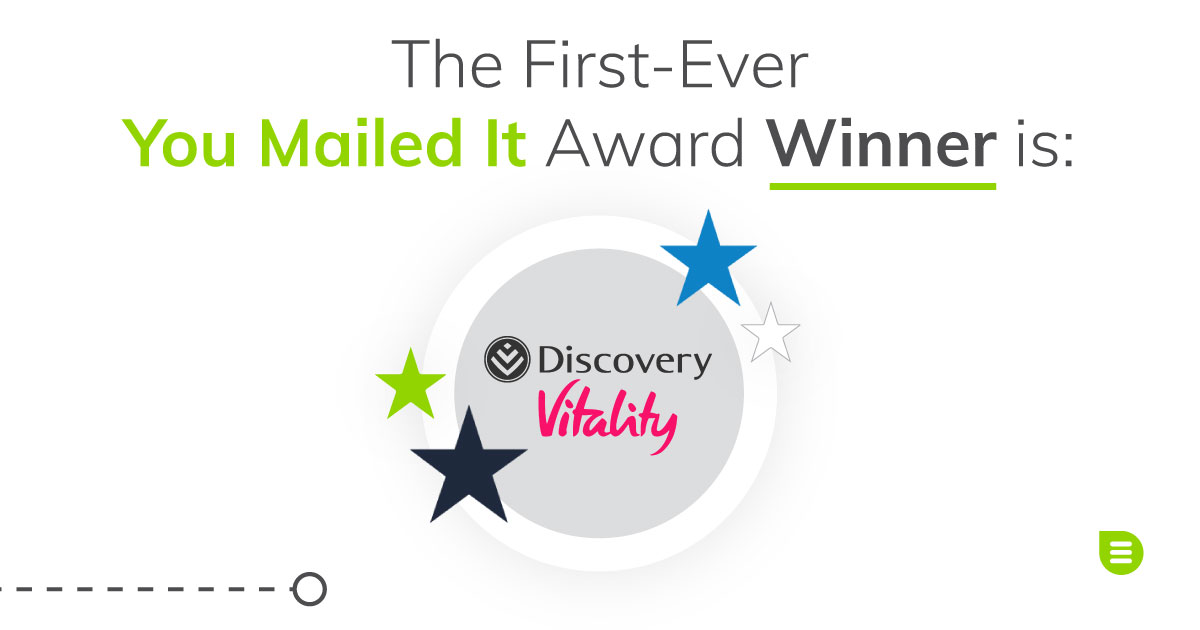 Everlytic | You Mailed It Email Marketing Awards | 2023 Winner Announcement | Discovery Vitality