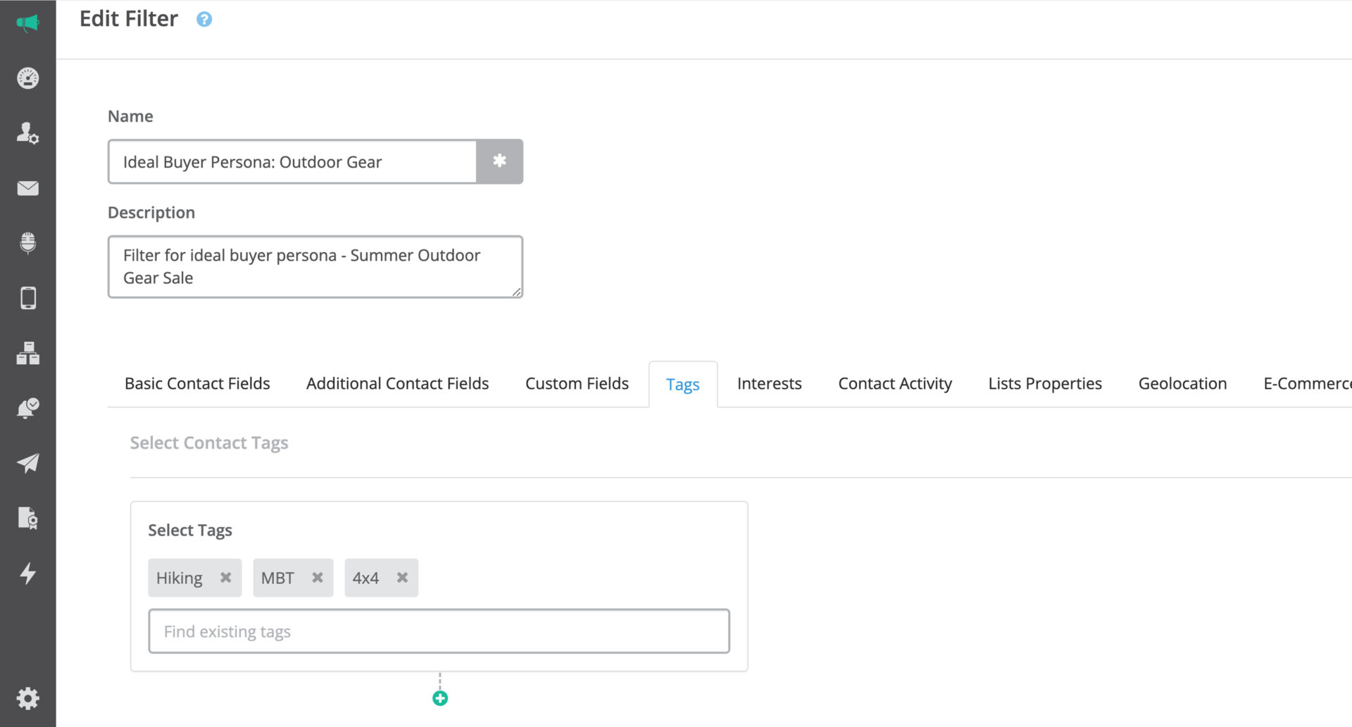 A No-Nonsense Guide to Message Personalisation in Email_Everlytic Blog_Contact Tags in a Filter